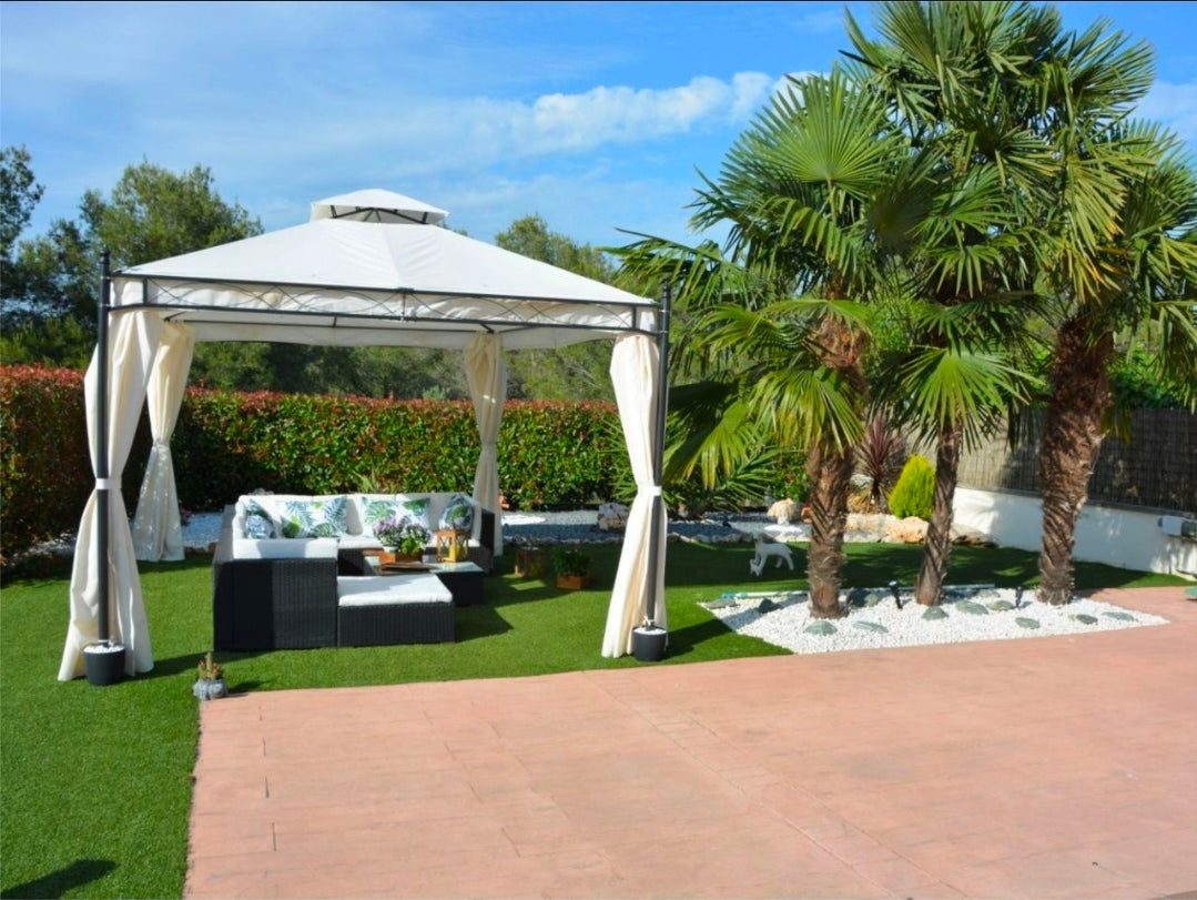 Villa Palm Oasis – Charme Méditerranéen de 4 Chambres avec Piscine Privée | Sant Pere de Ribes